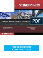 Semana 07 El Proyecto de La Estructura de Puentes PDF