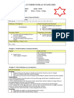 Templat Merungkai Standard: Subjek: Bahasa Inggeris Hari: Isnin