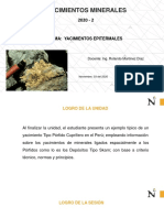 Yacimientos Minerales - Sesión 11 PDF