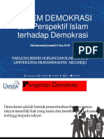 Maeteri Pertemuan Kesepuluh Sistem Demokrasi Dan Perspktif Islam Tentang Demokrasi