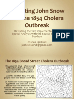 John Snow and The 1854 Cholera Outbreak