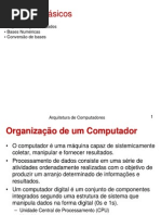 Conceitos Básicos sobre Arquitetura de Computadores
