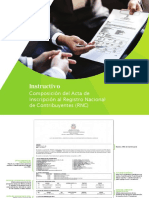 Acta Inscripcion Registro Nacional Dez Contribuyentes (RNC) PDF