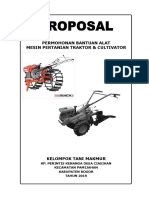 Proposal Cultivator Kelompok Tani Sipakainga