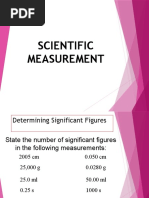 Scientific Measurement