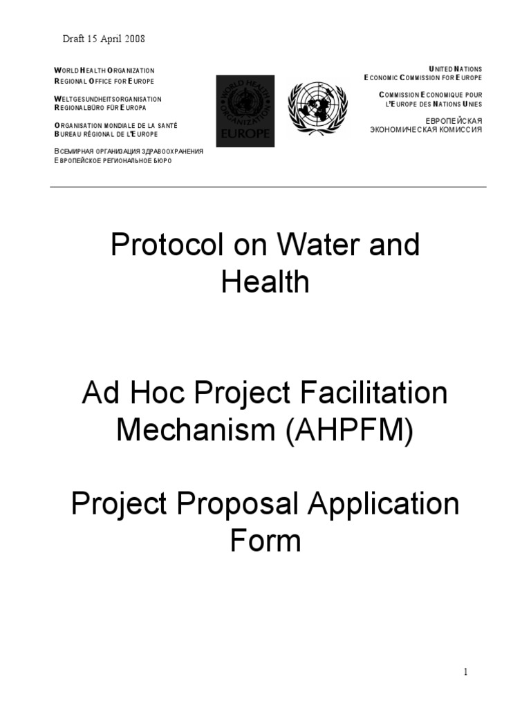Project Proposal Application Guidelines | PDF | Millennium Development ...