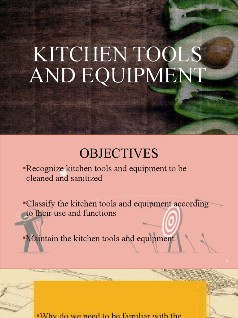 Kitchen Tools and Equipment Overview | PDF | Cookware And Bakeware | Baking