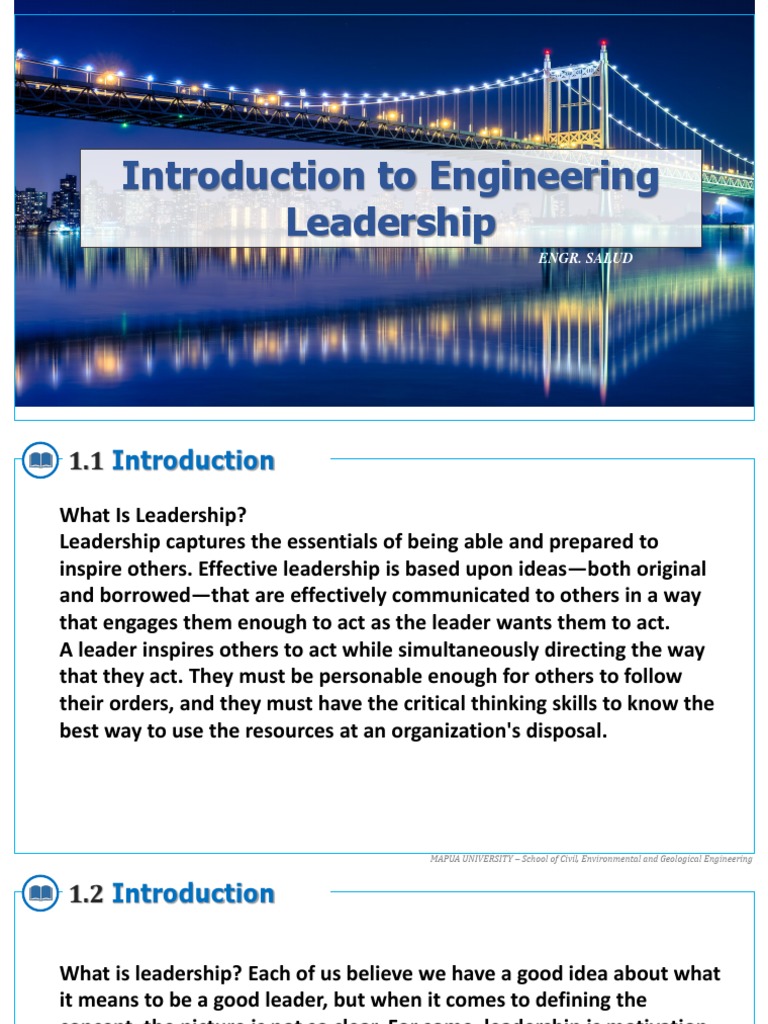 Engineering Leadership Essentials | PDF | Empathy | Leadership