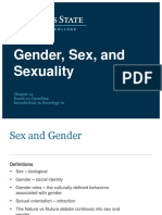 Gender, Sex, and Sexuality: Based On Openstax Introduction To Sociology 2E