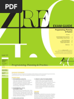 Exam Guide: Programming, Planning & Practice