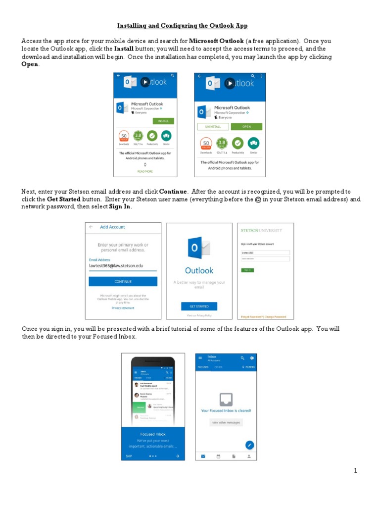 Outlook App Configuration – Bereitstellen von ...