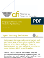 Bringing Smart Policies To Life The Basics: Agent Banking: Last Update: 2010