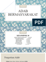 Adab Bermasyarakat