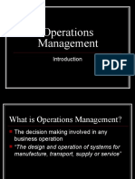 operations management