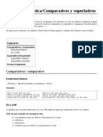 Italiano Gramática Comparativos y Superlativos