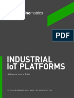 Industrial Iot Platforms: A Manufacturer's Guide