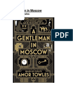 A Gentleman in Moscow: by Amor Towles