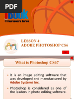 Lesson 4: Adobe Photoshop Cs6