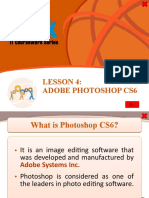 Lesson 4: Adobe Photoshop Cs6