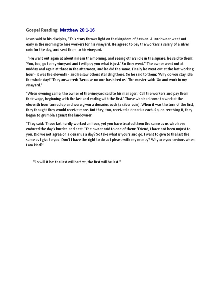 Gospel Reading | PDF | Art