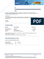 Jotafloor Sealer: Technical Data Sheet