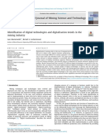 Identification of Digital Technologies and Digitalisation Trends in Themining Industrylars Barnewold, Bernd G. Lottermoser PDF