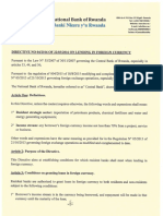 Directive On Lending in Foreign Currency PDF