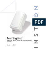 Morninglinc: Insteon Morning Industry RF Doorknob/Deadbolt Controller
