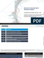A Report On The Quantum Computing Talent Ecosystem & Emerging Use Cases