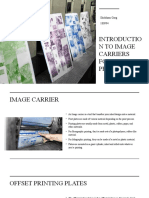Introduction To Image Carriers For Offset Printing