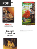 Raz Li34 Lincolnlovedtolearn CLR PDF