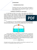 Bioelectricitatea MG 2010-2011 Curs Prof Ganea PDF