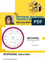 Meta-Programs - Neuro Linguistic Programing in Agile Coaching