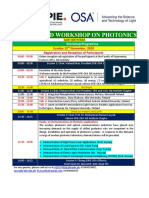 Final Program 2020 Pak-Finland Workshop On Photonics RV1