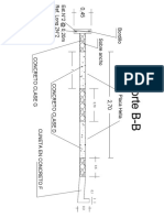 Plano Corte B-B Placa Huella PDF