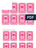 Valentine Candy Heart Labels - Free Printable - AestheticNest