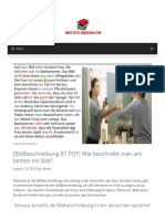 (WWW Deutsche-Sprache Net) Bildbeschreibung-B1