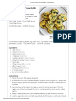 Zucchini and Prosciutto Egg Muffins - Downshiftology