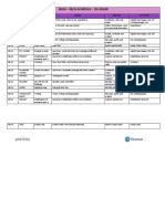 08/10 - 08/14 SCHEDULE - 5th GRADE: Date Classes Goals Abilities Activities