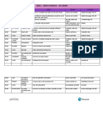 08/31 - 09/04 SCHEDULE - 5th GRADE: Date Classes Goals Abilities Activities