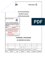 Ain Tsila Development Main EPC Contract A-CNT-CON-000-00282: Stringing Procedure B-CON-RPO-210-39152