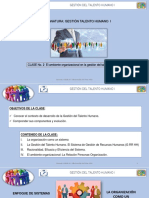 Clase 2 - EL AMBIENTE ORGANIZACIONAL EN LA GTH PDF