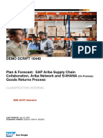 SAP Ariba Supply Chain Collaboration