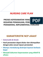 Nursing Care Plan: Proses Keperawatan Yang Meliputi Kegiatan Pengkajian, Perencanaan Perawatan, Implementasi, Evaluasi