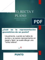 Punto, Recta y Plano