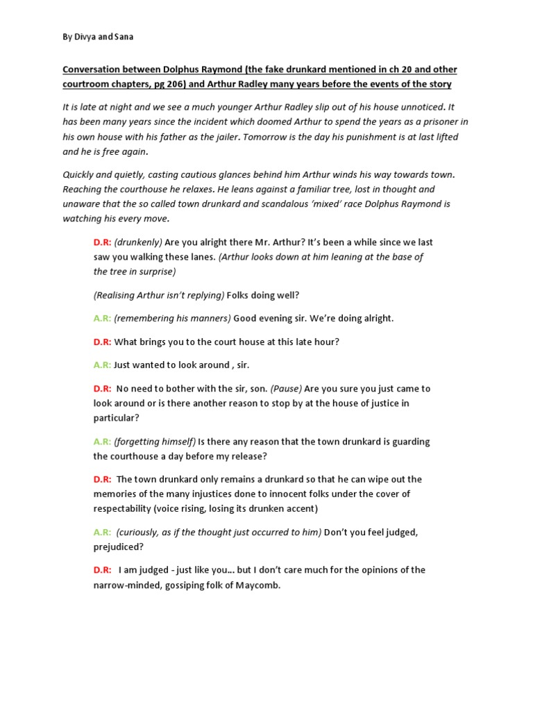 English - Script Mockingbird | PDF