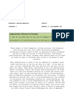 Ethics (Assignment # 6) PDF