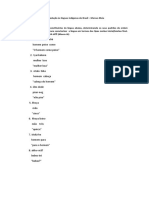 Exercício Língua Iatê PDF