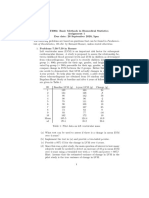 STAT3004 Assignment 1: Biomedical Statistics Problems