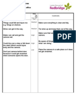 Risk Assessment Form 3